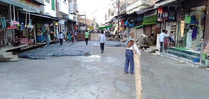 सब्जी मंडी रोड़ बन रही है आरसी, कीचड़ भरे रास्ते से मिलेगी निजात | New India Times