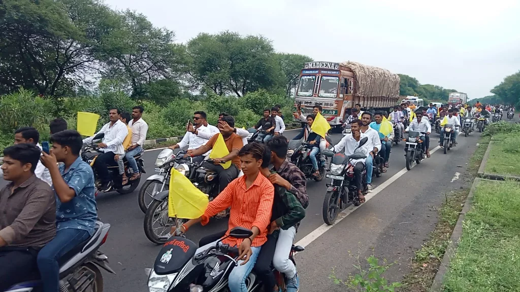 देवरी में 12 किलोमीटर की दूरी तय कर निकाली गई बाइक रैली, जगह-जगह हुआ स्वागत | New India Times