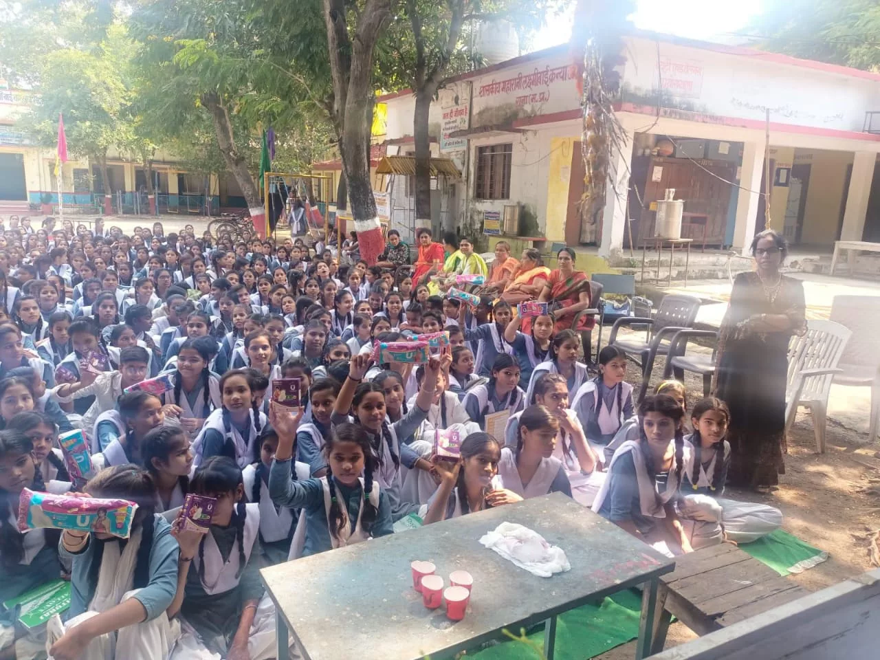 पीरियड्स अब कोई टेंशन नहीं" विषय पर अ श्योर यू सेवेरी पैड कंपनी कार्यशाला कर रही है आयोजित | New India Times