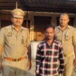 थाना राजगढ़ पुलिस टीम द्वारा पिकअप वाहन में लादा अवैध रुप से भारी मात्रा में बारूदयुक्त 41 पेटी पटाखा (मात्रा 1285 किग्रा) बरामद, 1 अभियुक्त गिरफ्तार