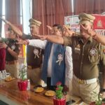 पुलिस ने यातायात के नियमों व साइबर क्राइम के संबंध में किया जागरुक